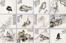 吳昌碩晚年的花鳥畫，堪稱經典