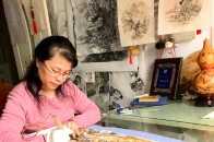 定製：木板烙畫、葫蘆烙畫、中國結帶穗、79釐米價格、定做過程詳解
