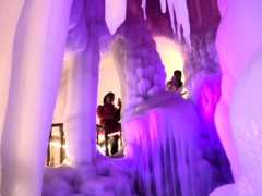 山西萬年冰洞有多美，遊客讚歎：宛如童話世界