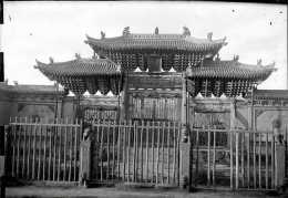 1907年山西大同老照片 百年前的大同城牆鼓樓文廟及街景