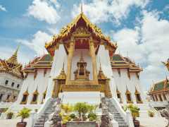 魅力十足的泰國大皇宮，曼谷王朝的象徵，宮殿與寺廟藝術結晶
