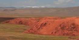 可可西里的紅石山，與青藏高原長江三源幾處疑似丹霞