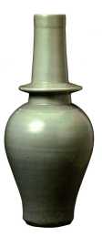 中國陶瓷文化，元代釉色精美且殊為少見的淨瓶，形體秀美的梅瓶