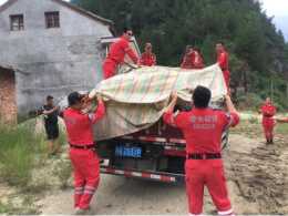 陝西省商洛市洛南縣遭受特大暴雨洪澇災害 多個社會組織參與抗洪救援行動