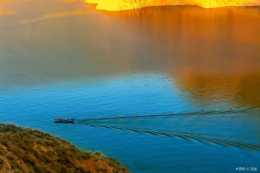 甘肅省內的“另類黃河”，河水是藍色，你見過嗎？