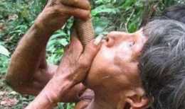 世界上唯一的啞巴族原始部落,族人靠手語交流,吃毒蛇蟲生存