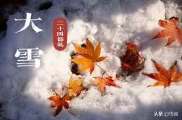 12月7日大雪來，提前備好“3雪、3苦”，傳承傳統，驅寒保暖