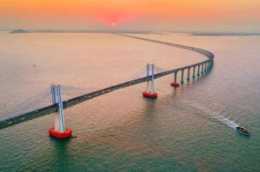 基建狂魔再度出手，拿下巴西百億工程大單，修建高難度跨海大橋