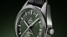 歐米茄以新材料和配色擴充套件其星座系列尊霸年曆腕錶